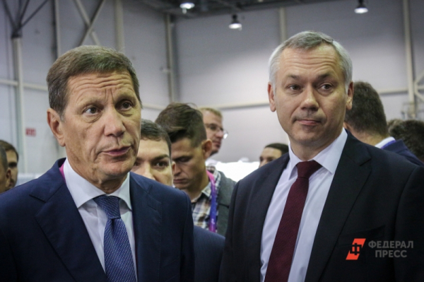 Андрей Травников и Александр Жуков обсудили реализацию в Новосибирской области масштабных проектов федерального уровня