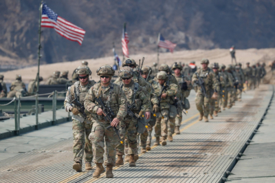 США и Южная Корея начали совместные военные учения