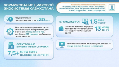 Цифровизация позволила вывести из теневой экономики свыше 28 млрд тенге