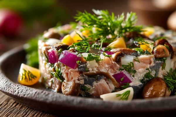 Этот форшмак с грибами &mdash; мое секретное оружие, чтобы покорить гостей. Классика жанра в самом изысканном исполнении