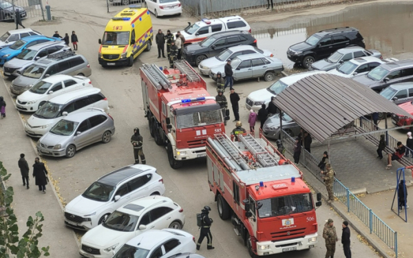 Ложный вызов на пожар наделал переполоха в большом многоквартирном доме