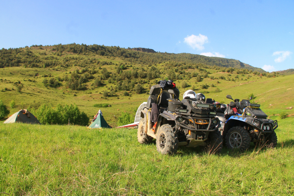 Гонки на квадроциклах по пастбищам в Кыргызстане под запретом