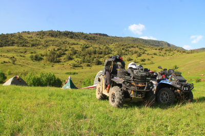 Гонки на квадроциклах по пастбищам в Кыргызстане под запретом