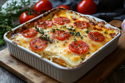 Пюре, фарш и томатный соус &mdash; собираю как лазанью. Сытная картофельная &laquo;запеканка-пастиччо&raquo; за 40 минут