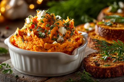 Намазка из моркови и сыра за 15 минут: бюджетная закуска, которую гости съедают быстрее бутербродов с икрой