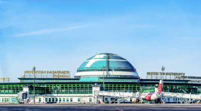 Международный аэропорт Астаны работает в штатном режиме