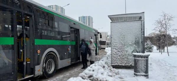 ДТП с участием двух переполненных автобусов произошло в Астане: есть пострадавшие