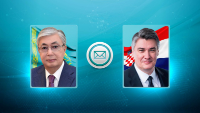 Глава государства направил поздравительную телеграмму Президенту Республики Хорватия