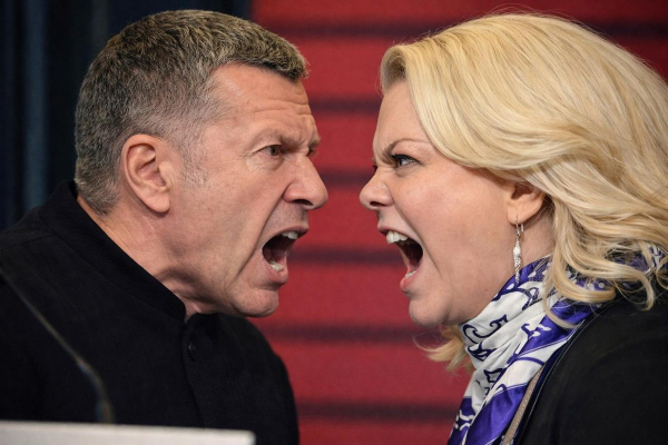 &laquo;Нельзя воевать на полшишечки&raquo;: почему гневная речь Соловьева вывела из себя Поплавскую?