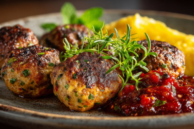 Не тефтели, а кефтедес &mdash; готовлю как на Кипре с корицей и мятой