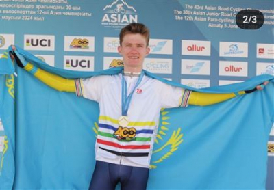 Казахстан лидирует на домашнем чемпионате Азии по велоспорту