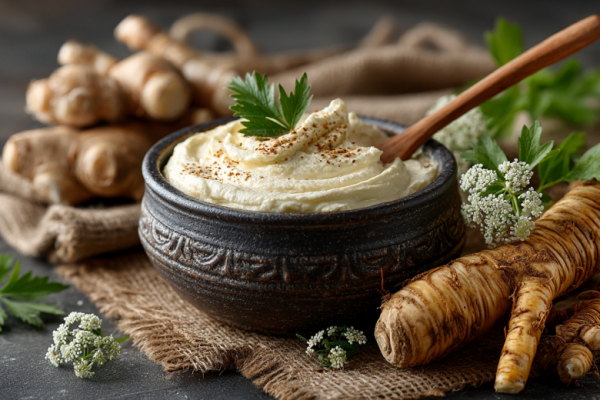 Забудьте про баночный хрен из супермаркета. Этот домашний соус &mdash; совсем другая история. Острый, но нежный, попробуйте!