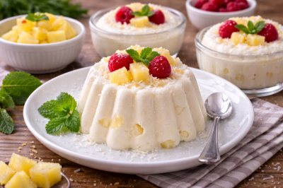 Вкуснее и полезнее мороженого в 100 раз: творожное бланманже &mdash; нежный десерт