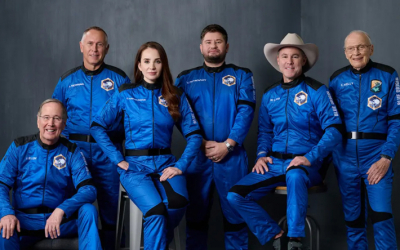 Казахстанка Данна Карагусова успешно совершила коммерческий космический полёт