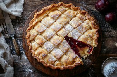 Пирог на кефире с вареньем: готовится в одной миске и всегда получается пышным — рецепт моей бабушки