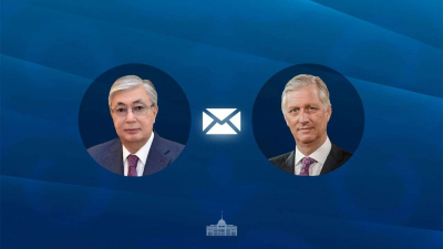 Токаев поздравил Короля Бельгии с Национальным днем