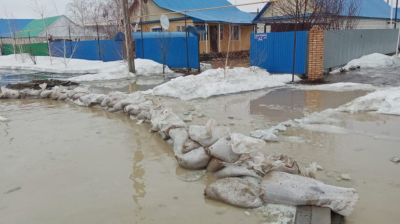 Эвакуация населения вблизи озера Пестрое началась в Петропавловске