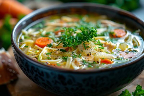 Этот суп особенно любим в нашей семье: наваристый и очень вкусный. Никаких хитрых ингредиентов, всё знакомое и понятное