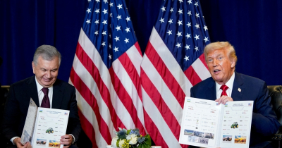 Шавкат Мирзиёев встретился с Дональдом Трампом