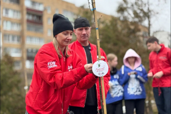 В Можайске заложили памятную Аллею ДоброFON в память о начале ВОВ