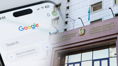 Компания Google внедрила двухфакторное окно выбора поисковой системы после уведомления АЗРК Казахстана 