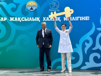 В Мунайлинском районе открылась новая больница