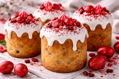 Пышный кулич на Пасху: можно на сухих или свежих дрожжах &mdash; нежное тесто на сливочном масле