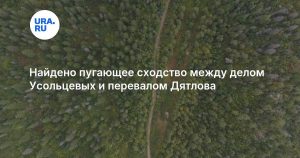 Найдено пугающее сходство между делом Усольцевых и перевалом Дятлова