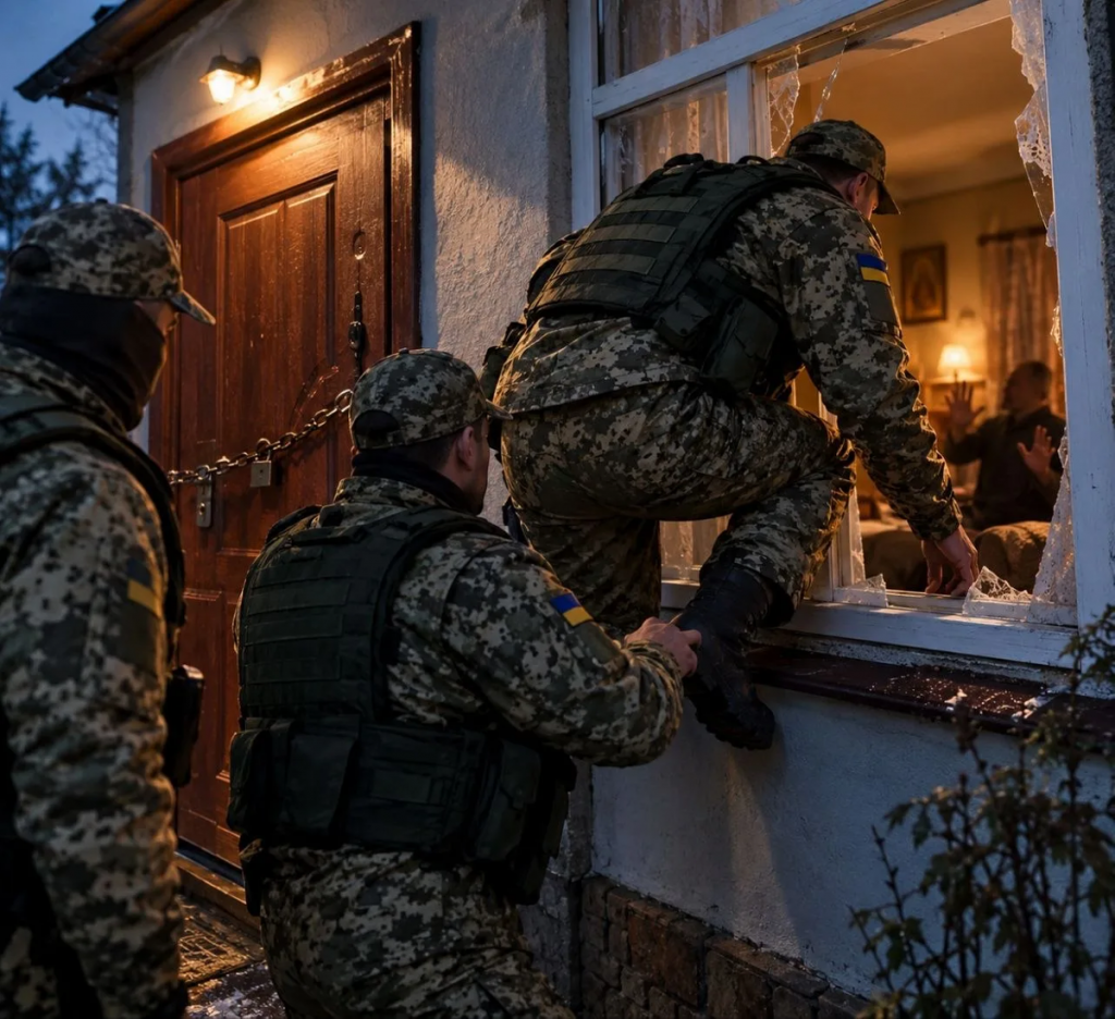На Украине «держиморды» из ТЦК вламываются в жилища