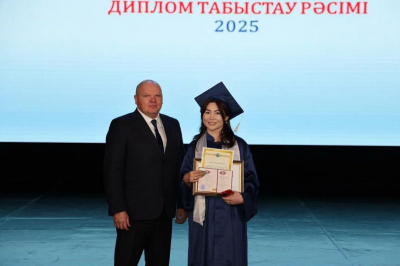 Выпускница из Атырау получила диплом Академии правосудия