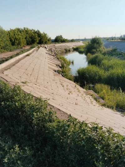 Народный репортер. Русло Саздинки требует ремонта