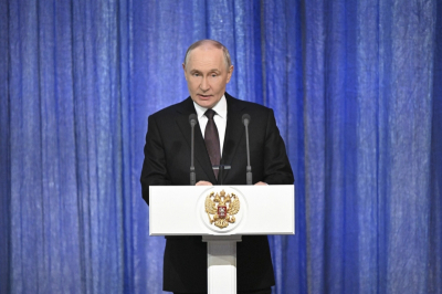 Путин поздравил юнармейцев с десятилетием образования движения