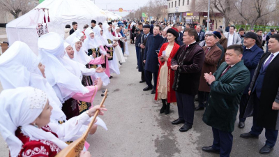 В Кармакшинском районе прошло праздничное мероприятие "Төрлет, Наурыз!"