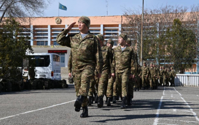 Военно-морская база Актау готовит бойцов для главного парада года